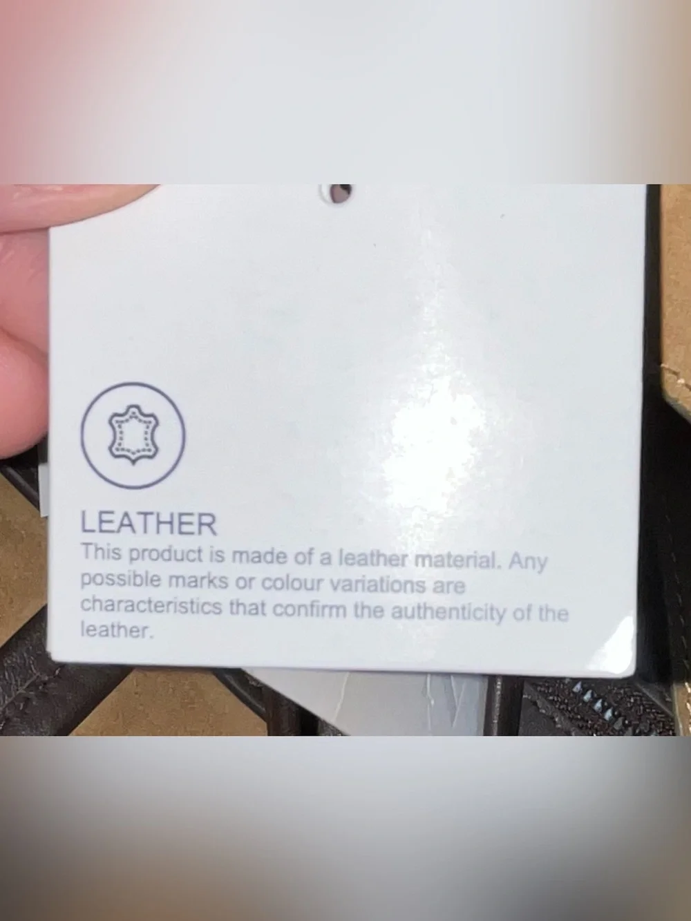 Zara BNWT Cowhide Leather With a Split Suede Finish Shopper Bag Tobacco Brown